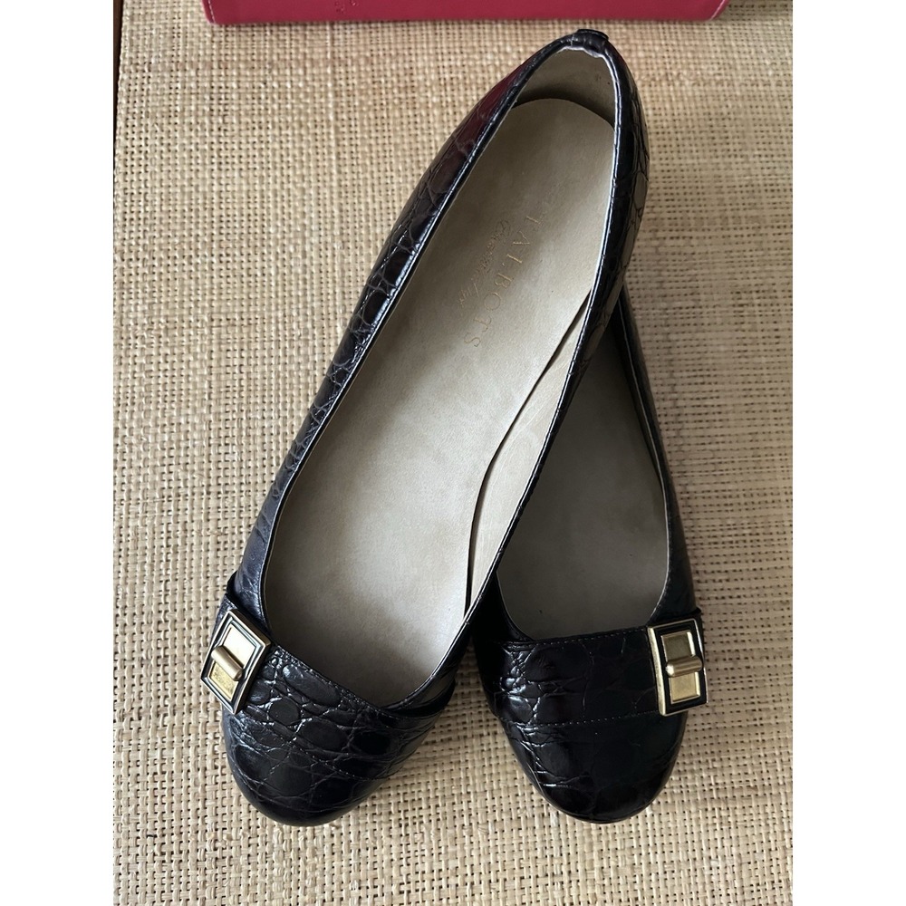Talbots Size 9AA Upper 3  Model Leather Flats
